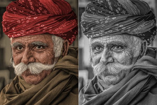 Black and white Photo Restoration service