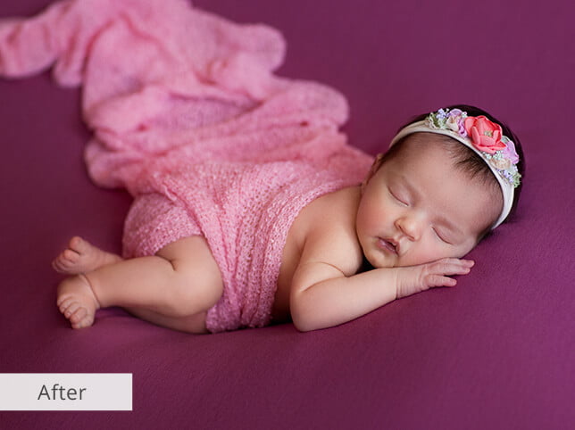Newborn Baby Photo Retouching Services 4 How to Editing New born baby photo editing