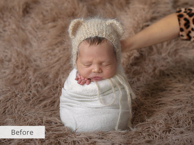 Newborn Baby Photo Retouching Services 5 new born baby photo editing and unwanted object removal