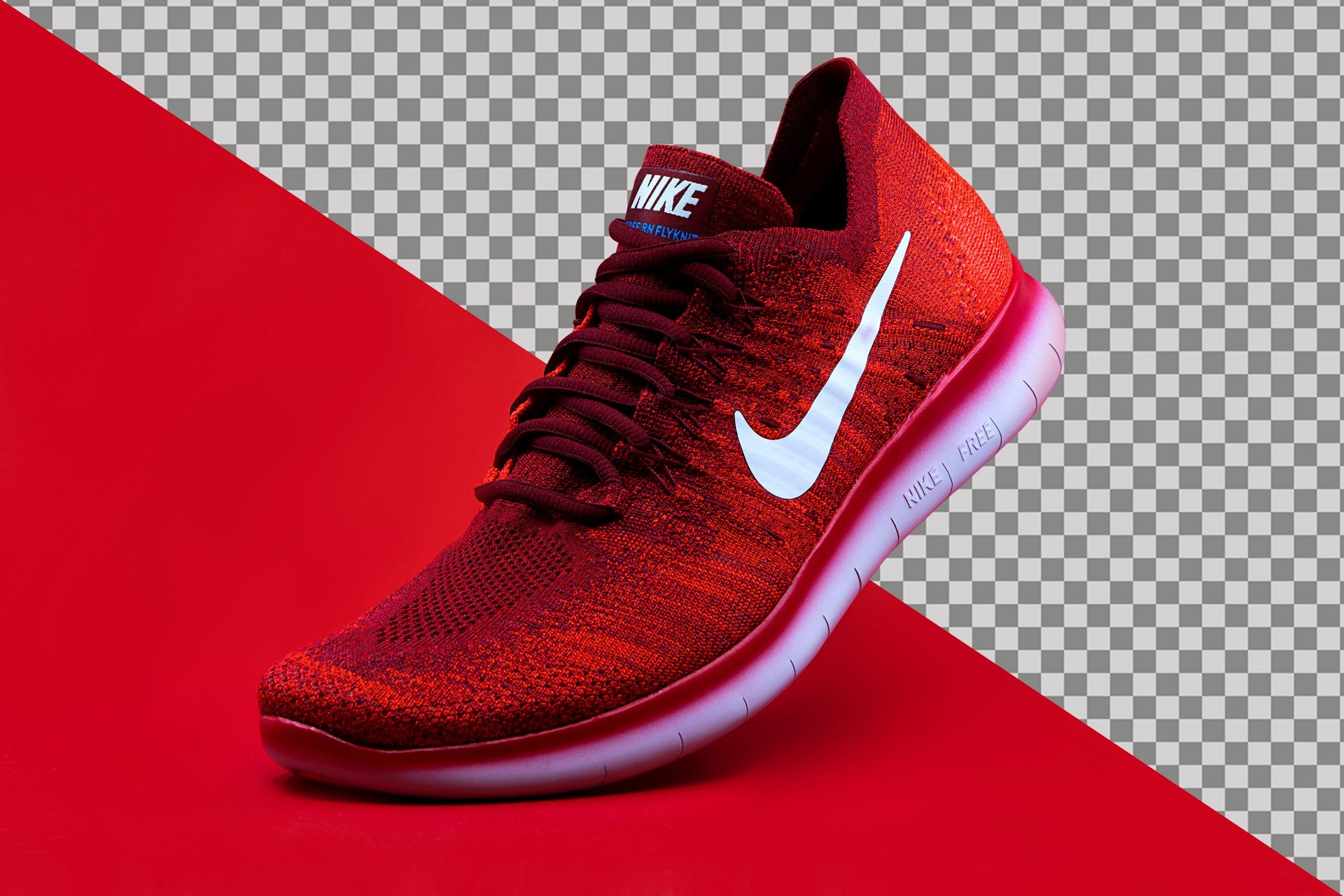 Product Photo Editing Services 12 Red Shoes Background Remove and Clipping Path
