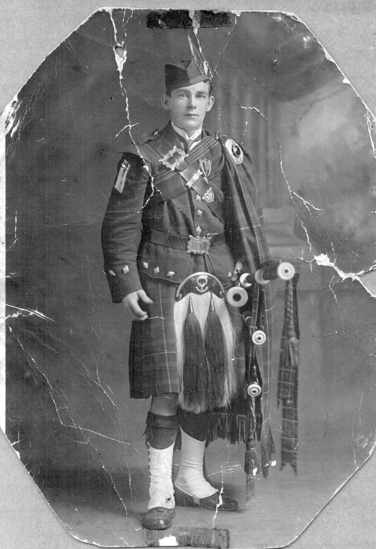 Antique Photo Restoration Before
