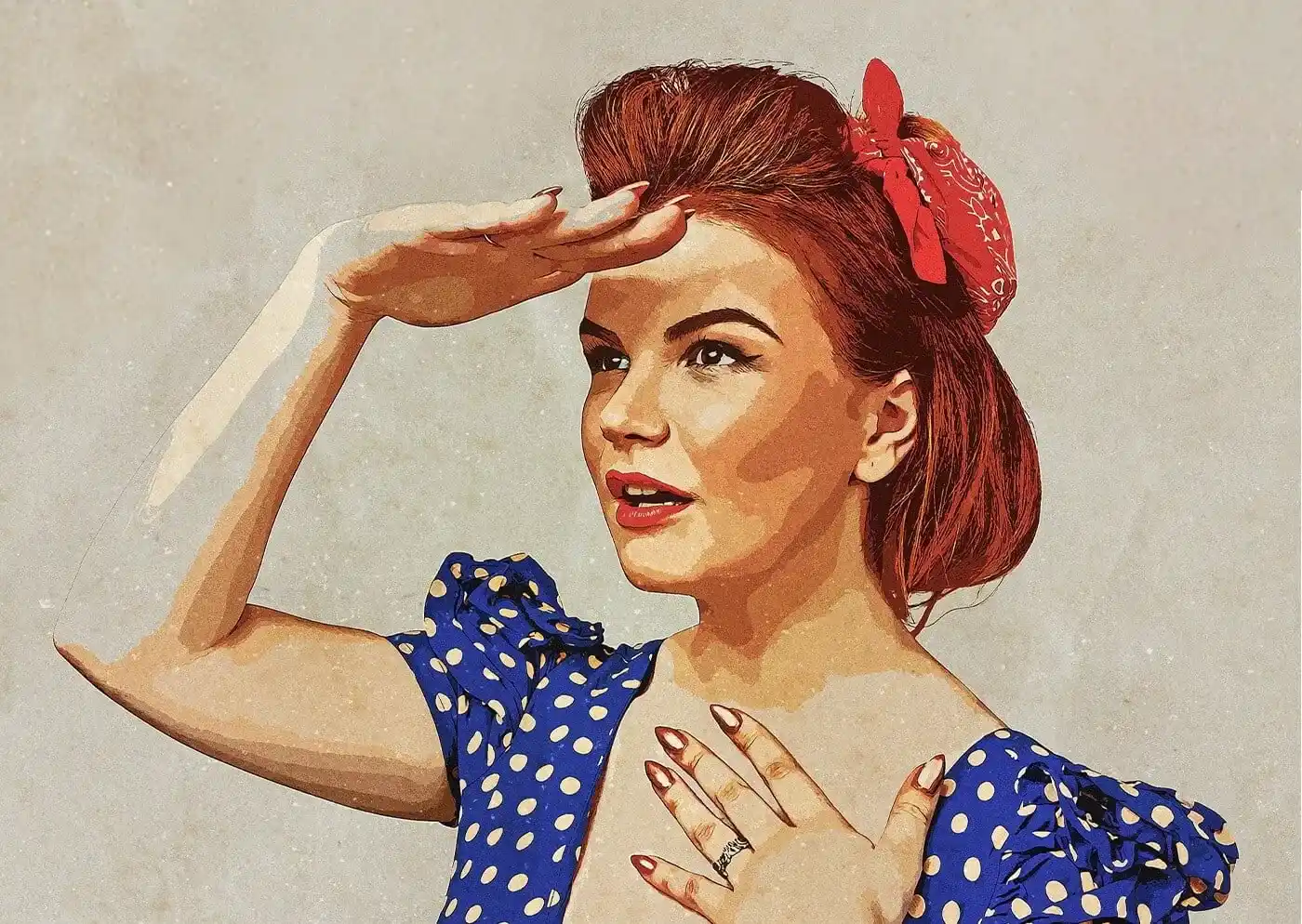 Photo Manipulation Services 13 pinup affect photoshop