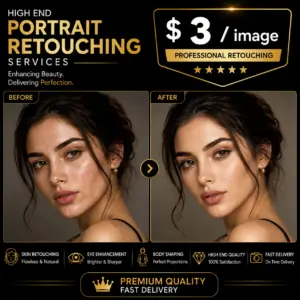 High-End Portrait Retouching Services