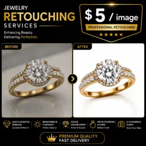 Jewelry Retouching Services