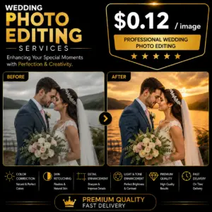 Wedding Photo Editing Services