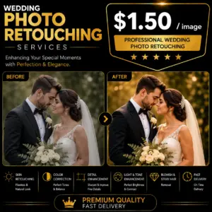 Wedding Photo Retouching Services