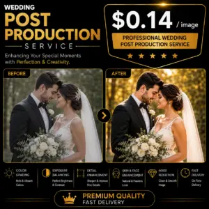 Wedding Post Production Service